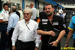 Bernie Ecclestone & Paul Stoddart