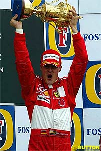 Schumacher on top, once more