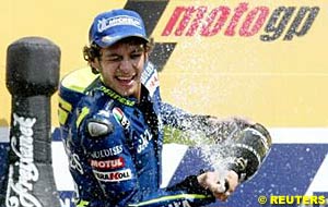 Winner Valentino Rossi