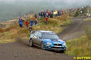 Petter Solberg on his way to victory