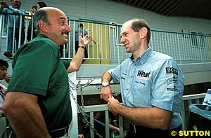 Bobby Rahal & Adrian Newey