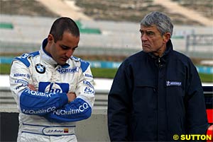 Juan Pablo Montoya and Dupasquier