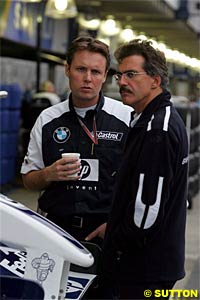 Sam Michael and Mario Theissen