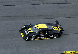 The Max Angelelli, Emmanuel Collard and Wayne Taylor Riley-Pontiac finished eighth