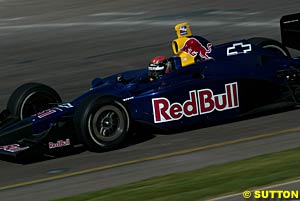 Red Bull Cheever Racing's Alex Barron