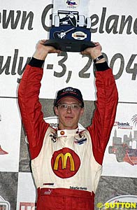 Winner Sebastien Bourdais