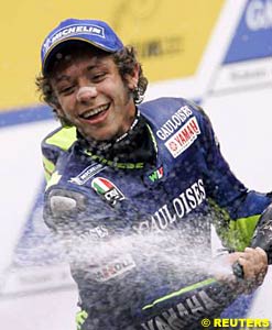 Winner Valentino Rossi