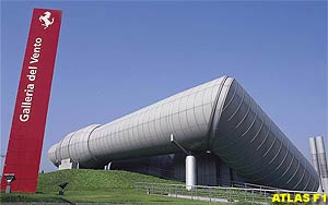 The Ferrari wind tunnel at Maranello