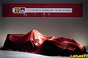The F2004 under covers