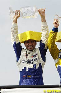 Winner Alex Tagliani