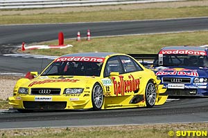 Tom Kristensen leads Martin Tomczyk