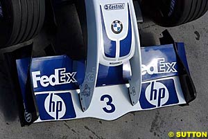 The nose of the 2004 BMW-Williams