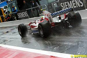 Ricardo Zonta, Toyota, 2004 French Grand Prix