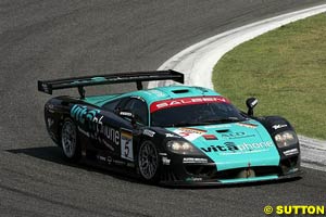 The winning Saleen of Uwe Alzen and Michael Bartels