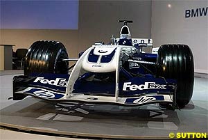 The front wing of the FW26