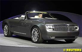 The Lincoln Mark X concept convertible