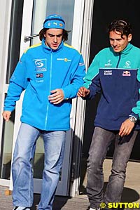 Fernando Alonso & Giancarlo Fisichella