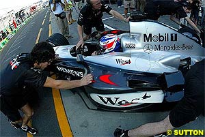 Siemens has been saved at McLaren.