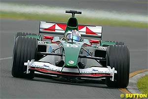 Klien driving in Australia