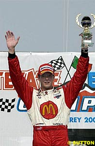 Monterrey winner Sebastien Bourdais