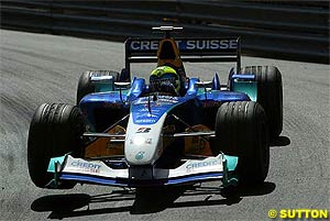 Massa finished fifth