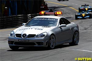 The Safety Car was deployed twice