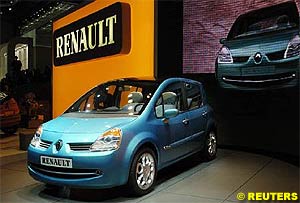 French carmaker Renault has the capacity to build 300,000 of its new Modus models per year 