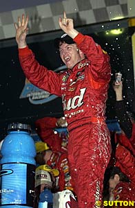 Phoenix winner Dale Earnhardt Jr celebrates his win