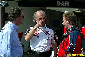 Horner and BAR boss David Richards