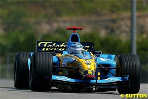 Jarno Trulli in the R24