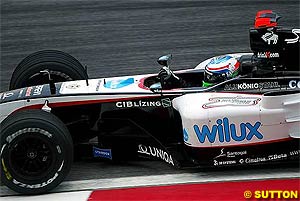 Bruni in action in Malaysia