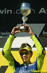 Winner Valentino Rossi