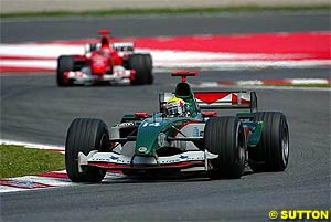 Webber was again the best Jaguar driver
