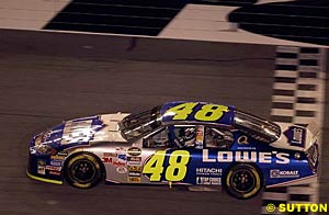 Bud Shootout winner Jimmie Johnson