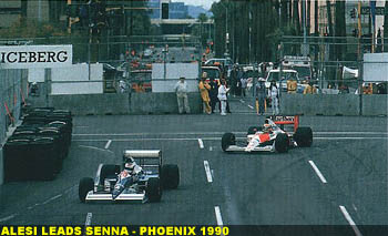 The US Grand Prix at Phoenix 1990