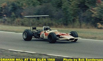 Hill securing his WC at The Glen