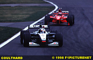 Coulthard leads