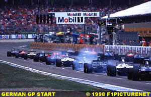 German Grand Prix Start