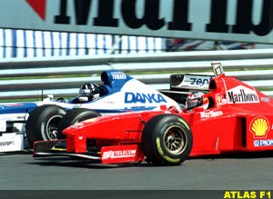 Hill edges Schumacher