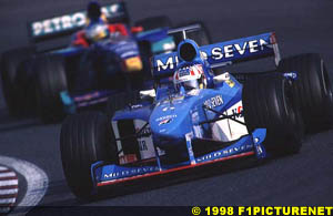 Wurz and Alesi