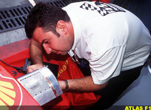 FOA's on-board cameras crewman