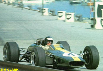 Clark on the streets of Monaco