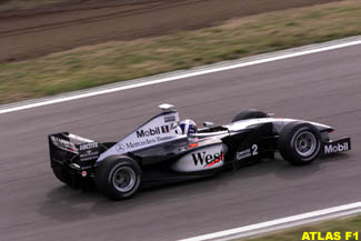 David Coulthard in Barcelona Testing