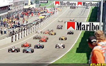 1998 Austrian GP - The Start