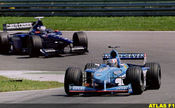 1998 Austrian GP - Fisichella and Trulli