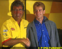 Eddie Jordan and Jarno Trulli