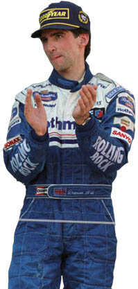 A Rothmans Champ - Damon Hill, 1996