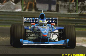 Fisichella at Hungary