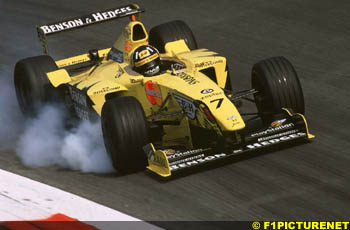 Damon Hill in Italy