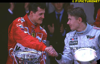 Schumacher and Hakkinen